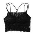 thumbnail image 5 of BJUTIR Women Sports Bras Straps Lace Striped Fitness Top Yoga Bra Crop Top Push Up Running Bra Workout Top, 5 of 5