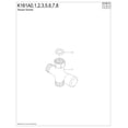 thumbnail image 3 of Kingston Brass K161A8 Shower Scape Shower Diverter, Brushed Nickel, 3 of 3