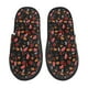 thumbnail image 1 of Balery BBQ Pantuflas de Casa de Felpa Silenciosas con Diseño Estampado, Zapatillas Cómodas Antideslizantes de Algodón para Interior-Large, 1 of 8