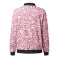 thumbnail image 5 of Mgmyaa Womens Jackets Sequin Bomber Jacket Zip Up Baseball Collar Long Sleeve Casual Party Coat, 5 of 5