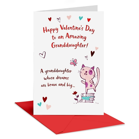 American Greetings Valentine's Day Card for Granddaughter (Loving and Kind)