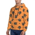 thumbnail image 2 of Hoodies for Men - Cute Decorative Colourful Owl Long Sleeve Comfrt Men'S Fashion Hoodies & Sweatshirts, Sweatshirts for Men Hoodies Pullover Clothing Clothes with Pouch, 2 of 7