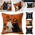 thumbnail image 4 of Fundas Decorativas para Almohadas Fiesta Halloween Granja Happy, 4 of 9