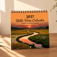 thumbnail image 3 of 2027 Bible Verse Wall Calendar, Monthly Scripture Planner With Peaceful Scenery, Inspirational Christian Calendar For Home Office Wall Decor Daily Planning And Holiday Gifting, 3 of 7