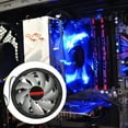 thumbnail image 4 of WRISTBIQUE Computer Cooling Fan 12Cm Hydraulic Bearing Quiet Rgb LED for Desktop Case Efficient Heat Dissipation, 4 of 8