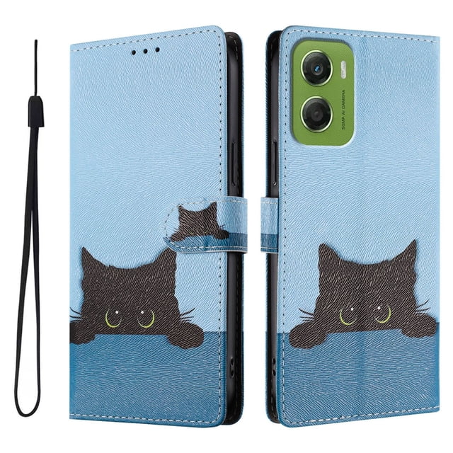 FOXDOCK Funda Tipo Cartera para Motorola Moto G06 4G con Soporte y Correa – Diseño de Patrones Lindos