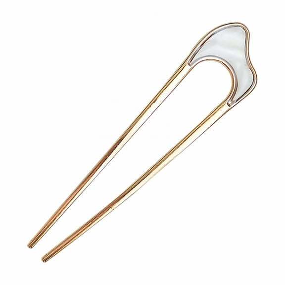 LAMIRO Hair Pin for Women, U Shaped Hair Pin for French Twist, Vintage Metal Hair Sticks for Hair Styling, Suitable for Thick Hair Buns and Chignons