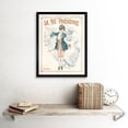 thumbnail image 2 of Vintage French Fashion La Vie Parisienne April 1918 Girl Mask Magazine Cover Art Print Framed Poster Wall Decor 12x16 inch, 2 of 5