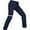 3-Navy, variant on Hiking Cargo Pants for Men Convertible Zip Off with 5 Deep Pockets Elastic Waist Navy XXXL