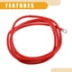 thumbnail image 5 of 1 Pc 3/8" Terminales Longitud del Cable de 7 pies Cable Inversor de Batería Universal - Cables de Batería de Calibre 6 AWG Duraderos - Cobre Puro con Goma Roja, 5 of 7