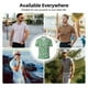 thumbnail image 5 of Fotbe Leopard print St. Patrick's Day Camiseta Polo de Golf para Hombre con Estampado – Camisa Deportiva Transpirable con Cuello Abotonado-Medium, 5 of 6