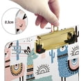 thumbnail image 3 of FMSHPON Cute Llama Clipboard Hardboard Wood Nursing Clip Board and Pull for Standard A4 Letter 13x9 inches, 3 of 7