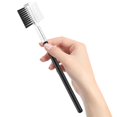 thumbnail image 3 of Women Double-sides Brow Comb Eyebrow Brush Wood Holder Make-up Cosmetic Makeup Tool 1pcs, 3 of 5