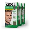 Just For Men Shampoo-in Hair Dye for Men, H-25 Light Brown, 3 Pack