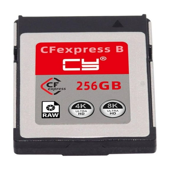 JSER CFexpress Type-B 256GB Memory Card CFE CFB Adapter Compatible with XS Camera 8K RAW PCIe Expansion