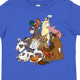 thumbnail image 4 of Inktastic Happy Farm Animals Boys or Girls Toddler T-Shirt, 4 of 5