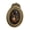 B, variant on Yihuala Antique Ornate Oval Photo Frame for Tabletop Wall Display,Retro Picture Frame,Decorative Photo Frames Home Decors