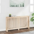 thumbnail image 1 of vidaXL Radiator Cover 153x19x84 cm Solid Wood Pine, 1 of 5