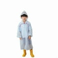 thumbnail image 3 of Rain Jacket Boys,Rain Jacket Toddler Girl,2t Rain Jacket Girl Kids Raincoat Toddler Rain Poncho Girls Boys Rain Coat Hooded Waterproof Rain Jacket Children Rain Suit #03, 3 of 5