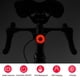 thumbnail image 2 of Luz trasera de bicicleta LED inteligente Luces traseras de bicicleta recargables por USB, 2 of 8