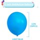 thumbnail image 2 of Globos de Látex Vhermosa 50 Piezas Azul Claro 12 pulgadas Kit decoraciones, 2 of 5