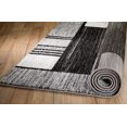 thumbnail image 3 of Rio Collection - Gray Geometric Retro Premium Area Rug by Rug and Decor 2x7 Runner, 3 of 3