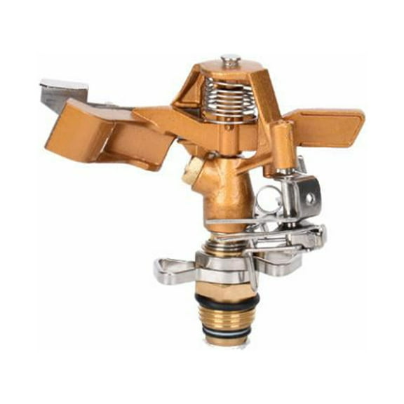 Green Thumb 10052 Impulse Sprinkler, Brass, 50 Ft. - Quantity 1