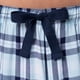 thumbnail image 2 of Pantalón de Pijama IZOD para Hombre, Cuadros Azul Marino y Celeste, Talle Grande, 2 of 5