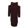 thumbnail image 2 of Vestido ajustado con hombros descubiertos Bar III rojo grande, 2 of 2