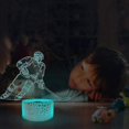 thumbnail image 2 of Ice Hockey 3d Lamp,halo Bedside Illusion Night Light Laser Halo D16 Colors Remote Control Sport Fan, 2 of 4