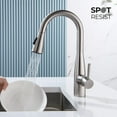 thumbnail image 3 of Kibi Bari Single Handle Pull Down Kitchen & Bar Sink Faucet, 3 of 5