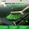 thumbnail image 4 of Nanoskin Professional 20-Inch Angled Tire & Wheel Cleaning Brush - Durable Green Polystyrene Bristles for Effective Auto Detailing, Gentle Car Wash Tool | Long-Handled Scrub Brush for Trucks and RVs, 4 of 7