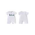 thumbnail image 2 of BemeyourBBs Newborn Baby Boy Girl Golf Outfits Summer Romper One Piece Clothes Casual Golf Themed Pattern Crew Neck Short Sleeve Jumpsuit, 2 of 9