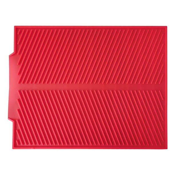 Dish Drain Rack Dish Drying Mat Silicone Large 16 X 13 inch for Kitchen