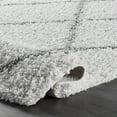 thumbnail image 5 of nuLOOM Tess Moroccan Shag Area Rug, 5' 3" x 7' 6", White, 5 of 10