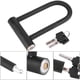 thumbnail image 2 of Cerradura en forma de U segura para bicicletas cerradura en forma de U para bicicletas con llave de cobre bicicletas cómodas de acero estable y PVC de 500 g para ANGGREK Otros, 2 of 7