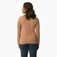 thumbnail image 2 of Dickies Women's Cooling Long Sleeve Pocket T-Shirt, Cork Single Dye Heather, M, 2 of 5