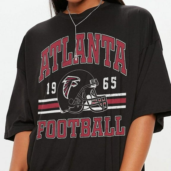 Atlanta Football Vintage T-Shirt, Football Game Day Gift For Fan