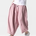 thumbnail image 5 of Cargo Pants for Men Work Leisure Spring and Autumn Loose Leggings Large Handsome Casual Trousers, 5 of 9