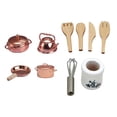 thumbnail image 2 of ziyahi 1/12 Scale Dollhouse Cookware Set Crafted For Immersive Pretend Play And Decoration Needs Scene Desktop Mini Decoration., 2 of 6