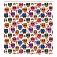 thumbnail image 3 of Ambesonne Wooden Shower Curtain, Scary, 69"Wx84"L, Multicolor, 3 of 5