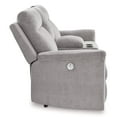 thumbnail image 6 of Signature Design by Ashley Barnsana Ash Power Reclining Loveseat with Console, 6 of 9