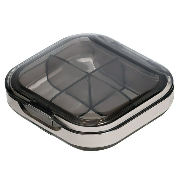 Pastillero portátil Jadeshay mini Pastillero artesanía superior Plástico A