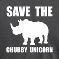 thumbnail image 3 of CafePress - Chubby Unicorn Rhino T Shirt - Mens Comfort Colors Shirt, 3 of 5