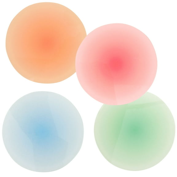 TABLETREANDS 4Pcs Round Coasters for Desk with Heat Resistant Function Acrylic Material