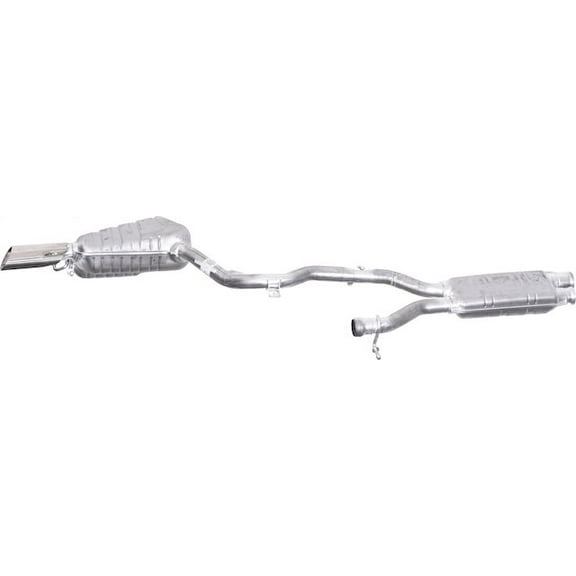 Muffler - Compatible with 2012 - 2016 Mercedes-Benz E350 207.359 Coupe 3.5L V6 2013 2014 2015