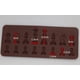 thumbnail image 1 of Molde de silicona para chocolate con forma de ajedrez Molde de silicona platino para chocolate Molde para chocolate Hornear, 1 of 6