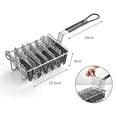 thumbnail image 1 of Baohd Taco Fryer Kitchen Cooking Tool 4 Shells/6 Shells Pancake with Grip Handle 6 Shells V Shape, 1 of 8
