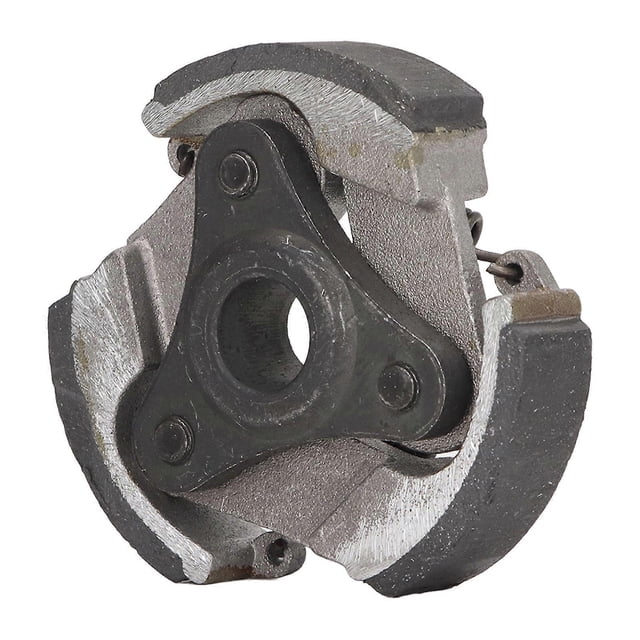 Conjunto de 3 pastillas de embrague de aluminio de repuesto para quad, motocross, ATV, diámetro exterior de 74,24 mm.
