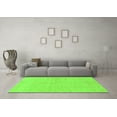 thumbnail image 3 of Ahgly Company Indoor Square Solid Green Modern Area Rugs, 3' Square, 3 of 4